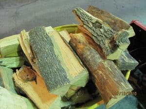 Firewood Damaged By Emerald Ash Borer